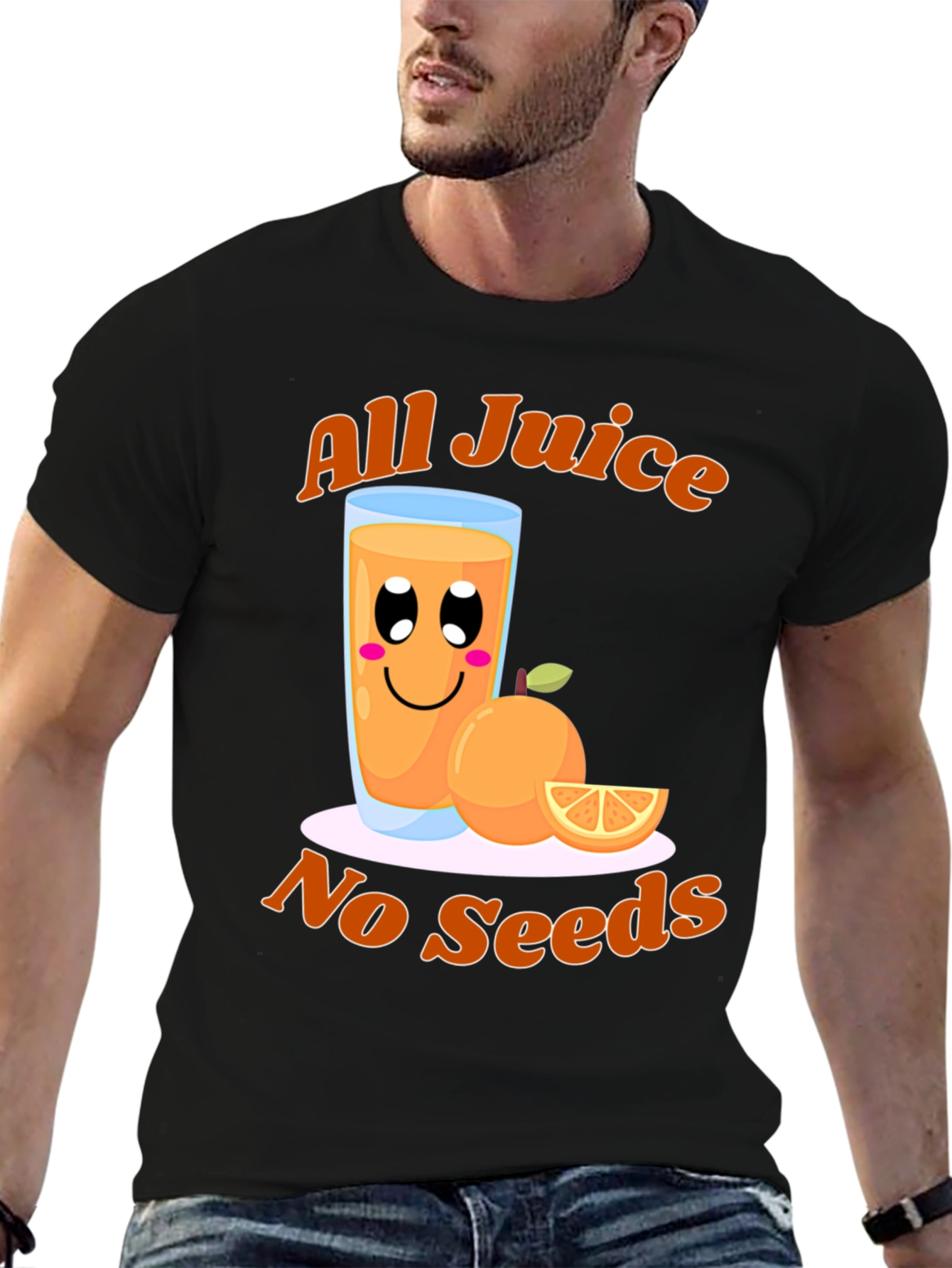 All Juice No Seeds Graphic T-Shirt