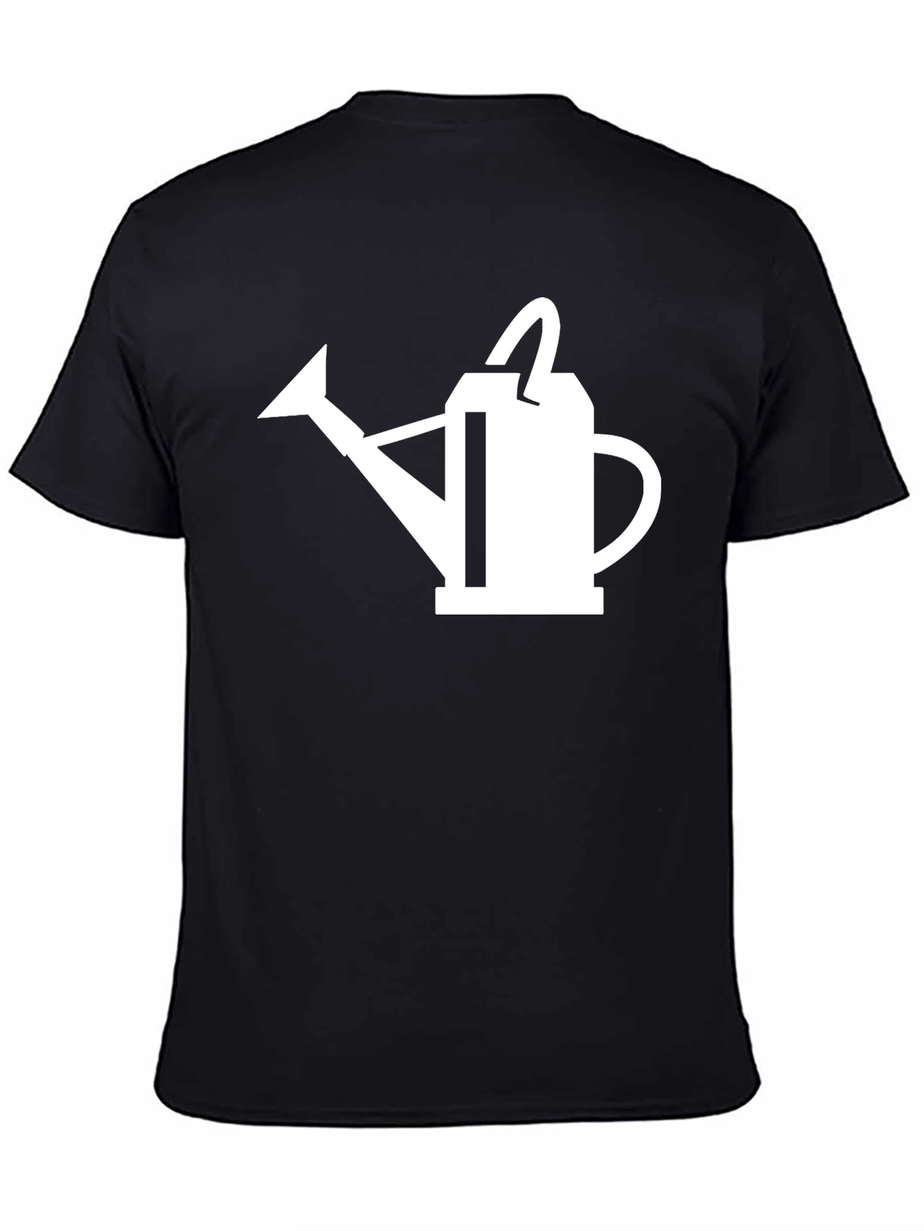 Watering Can Graphic Tee - Black