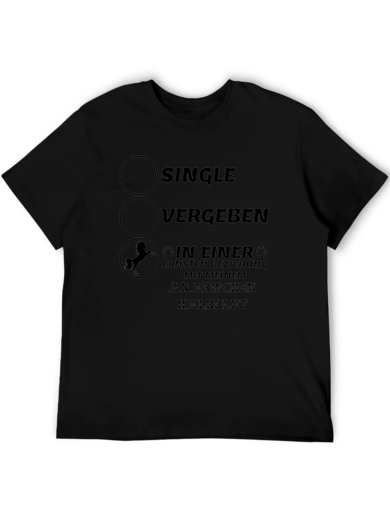 Single Vergeben Arabian Horse Lover T-Shirt