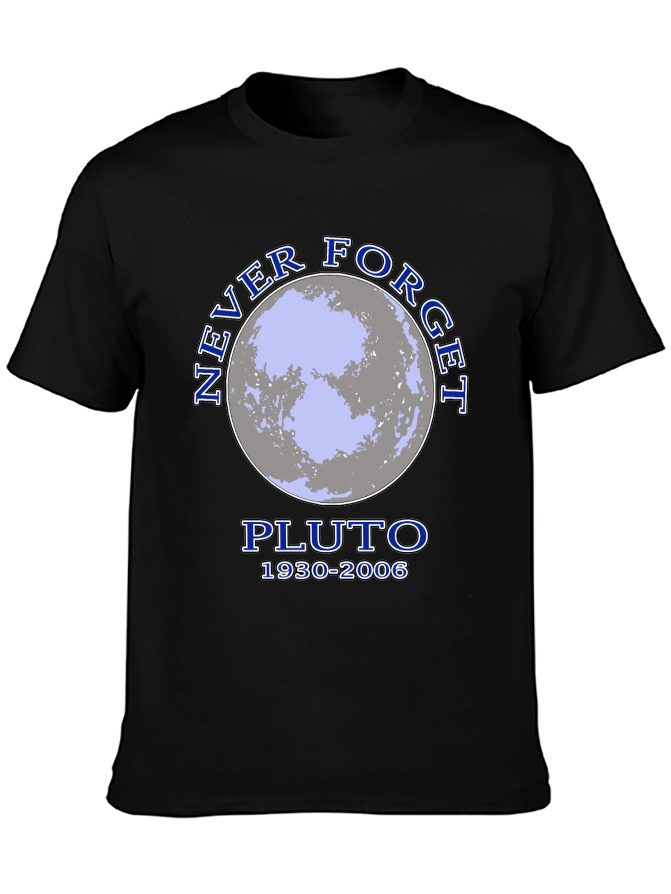 Never Forget Pluto T-Shirt: Space & Science Tee