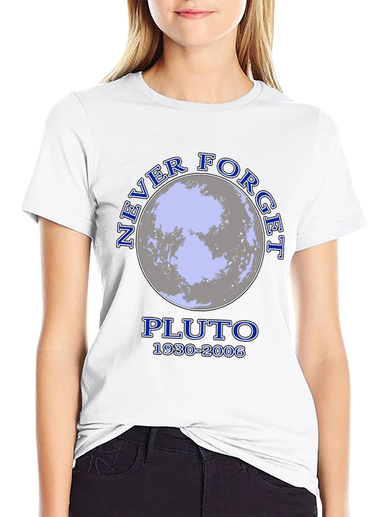 Never Forget Pluto T-Shirt: Space & Science Tee