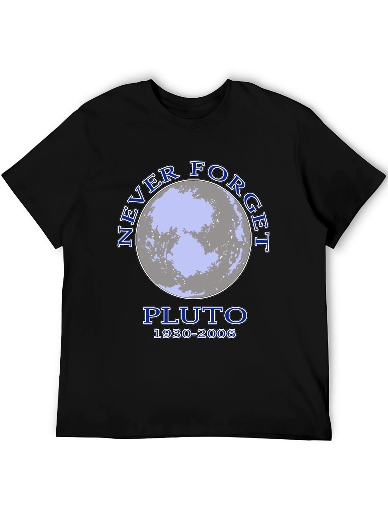 Never Forget Pluto T-Shirt: Space & Science Tee