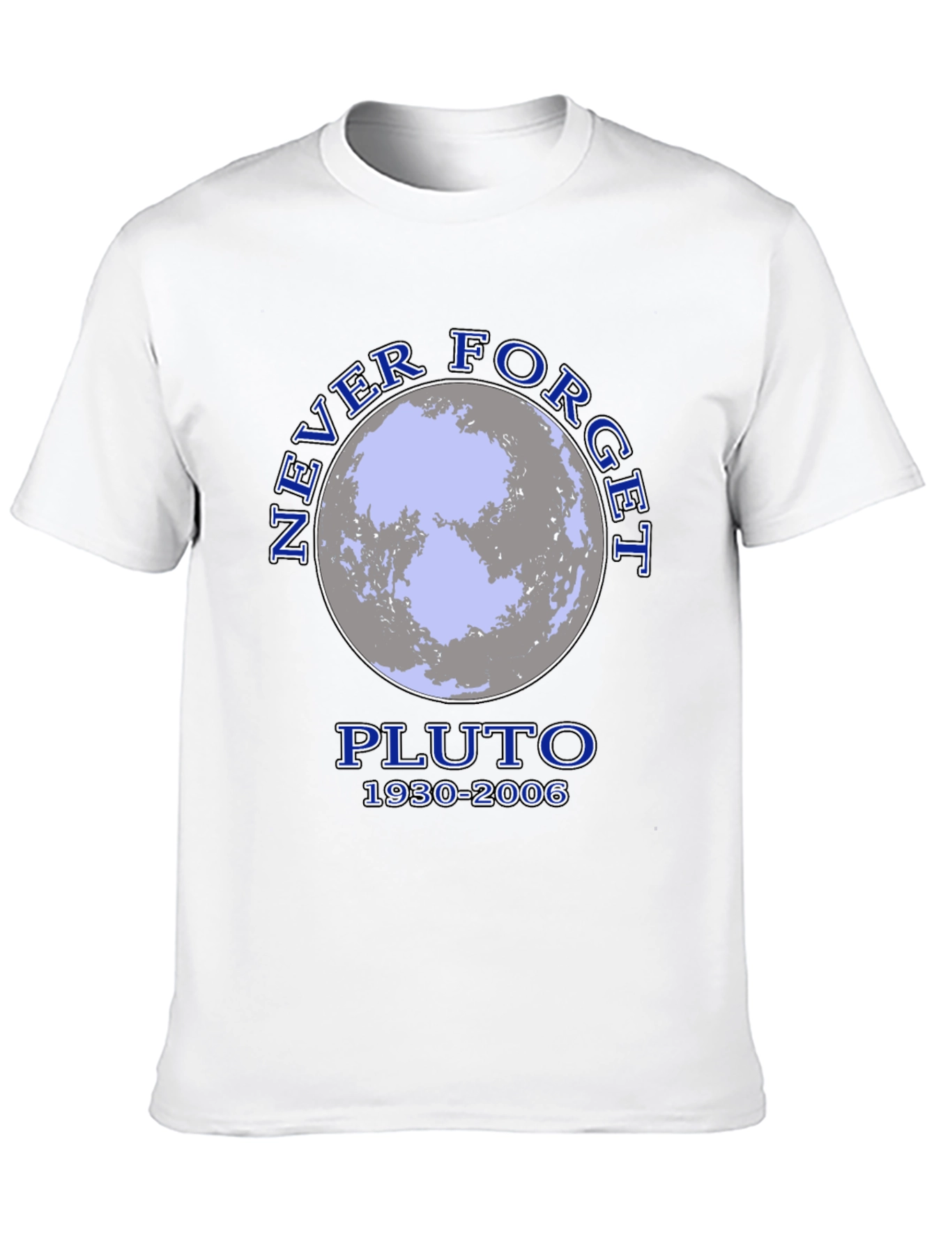 Never Forget Pluto T-Shirt: Space & Science Tee