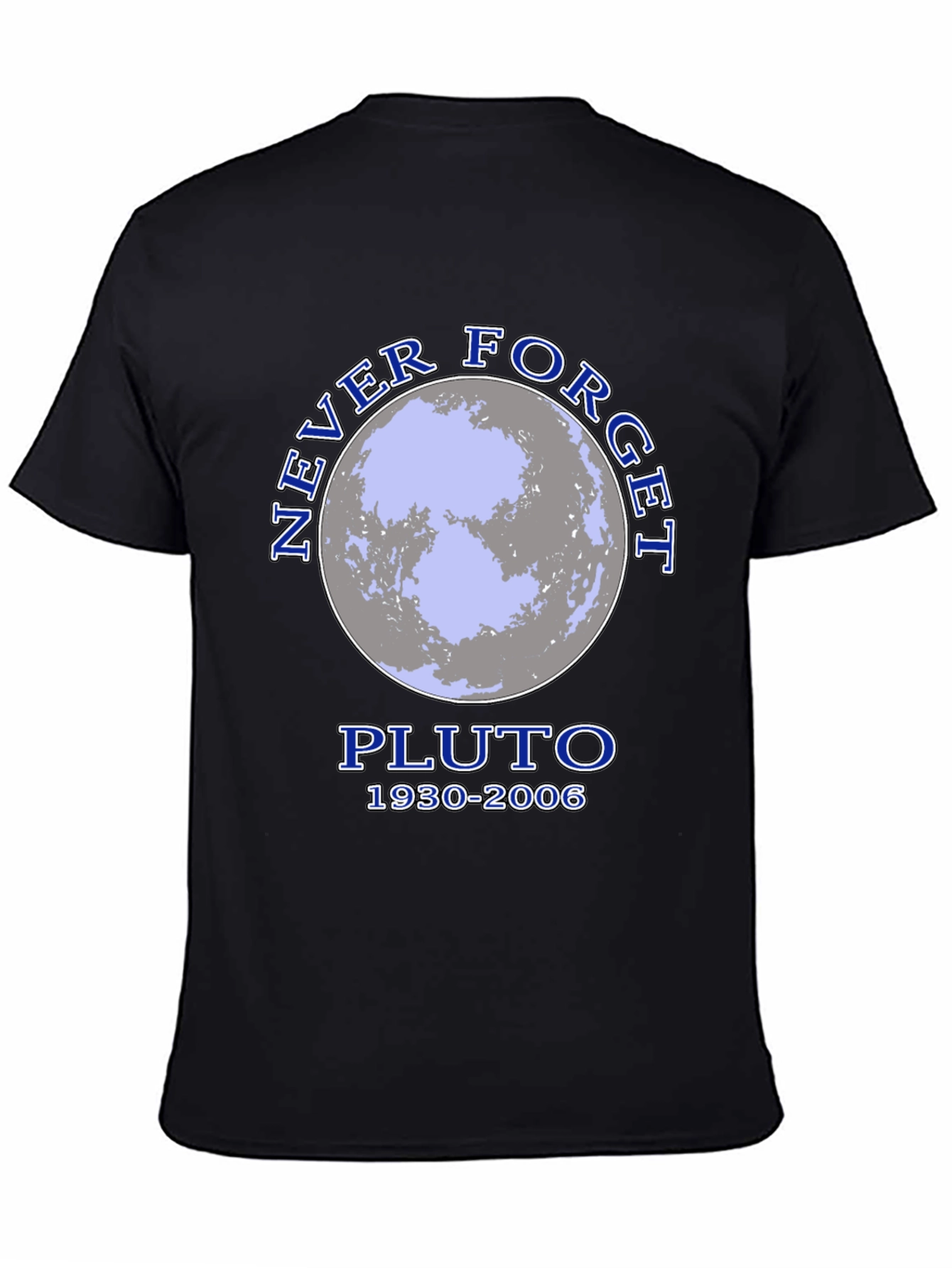 Never Forget Pluto T-Shirt: Space & Science Tee