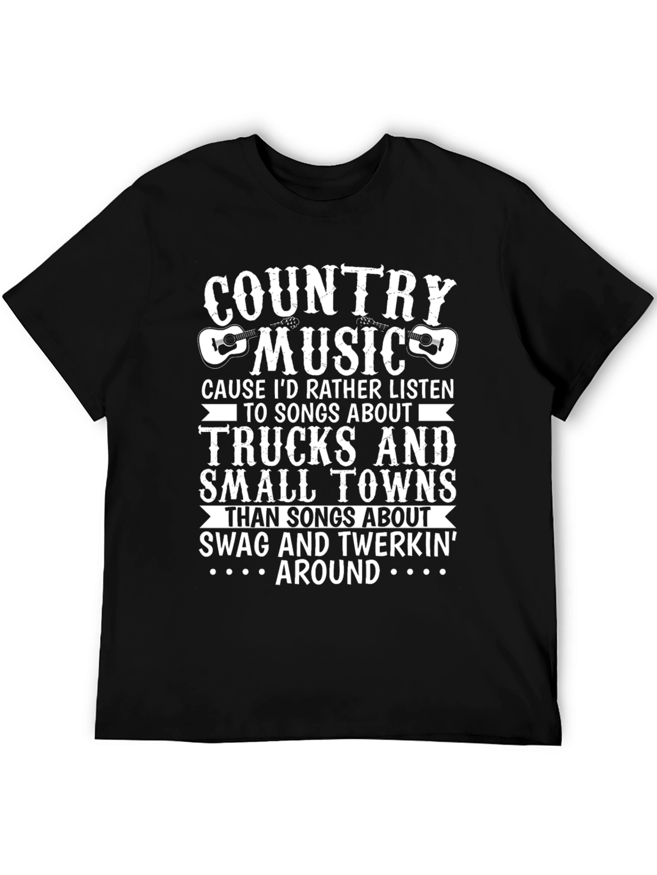 Country Music Truck & Small Town T-Shirt