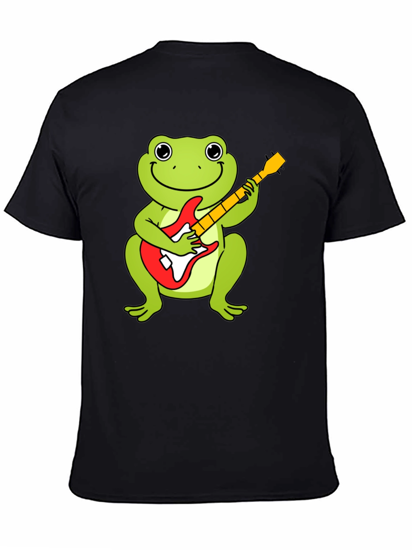 Frog Guitarist Graphic T-Shirt