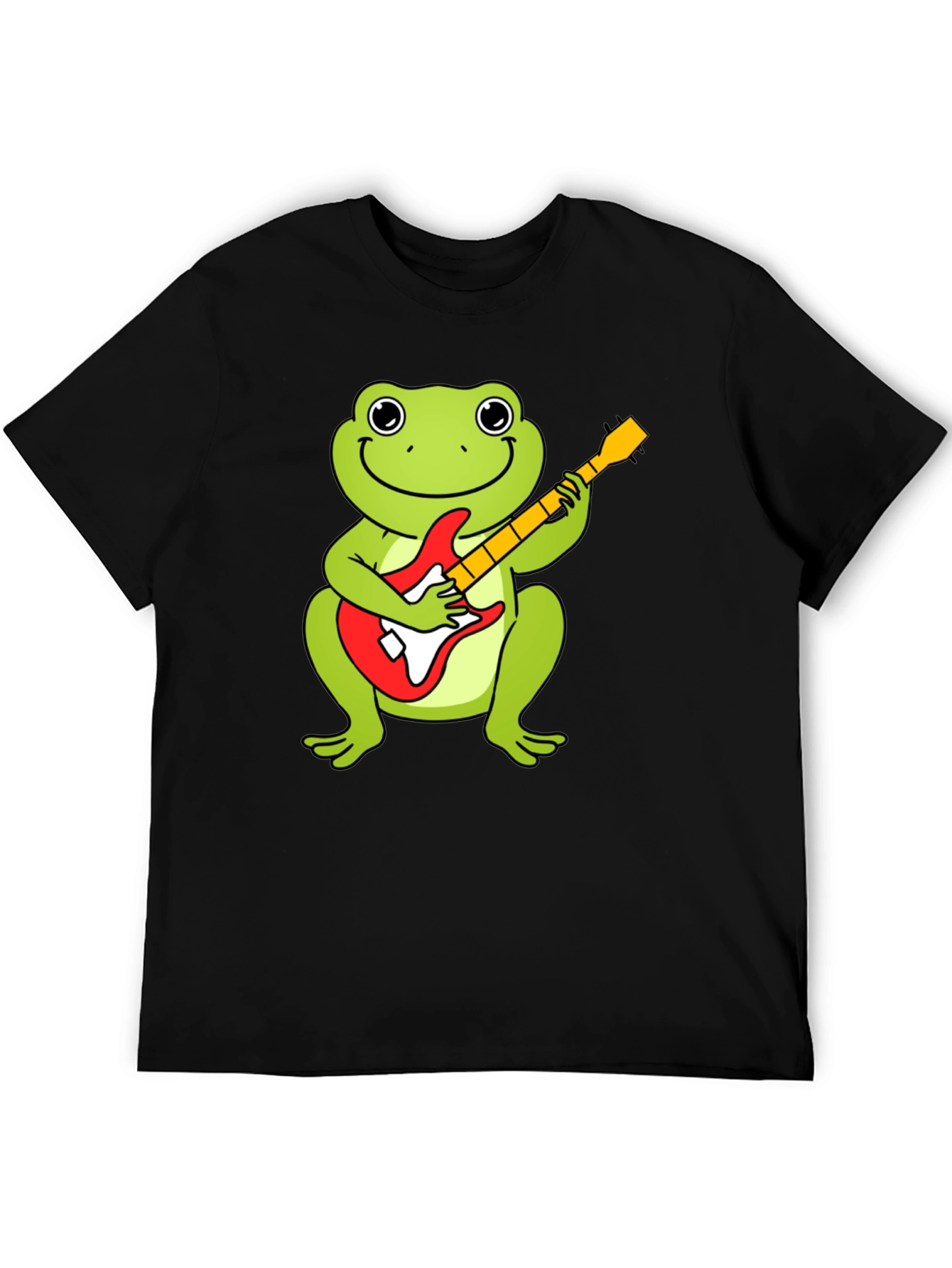 Frog Guitarist Graphic T-Shirt