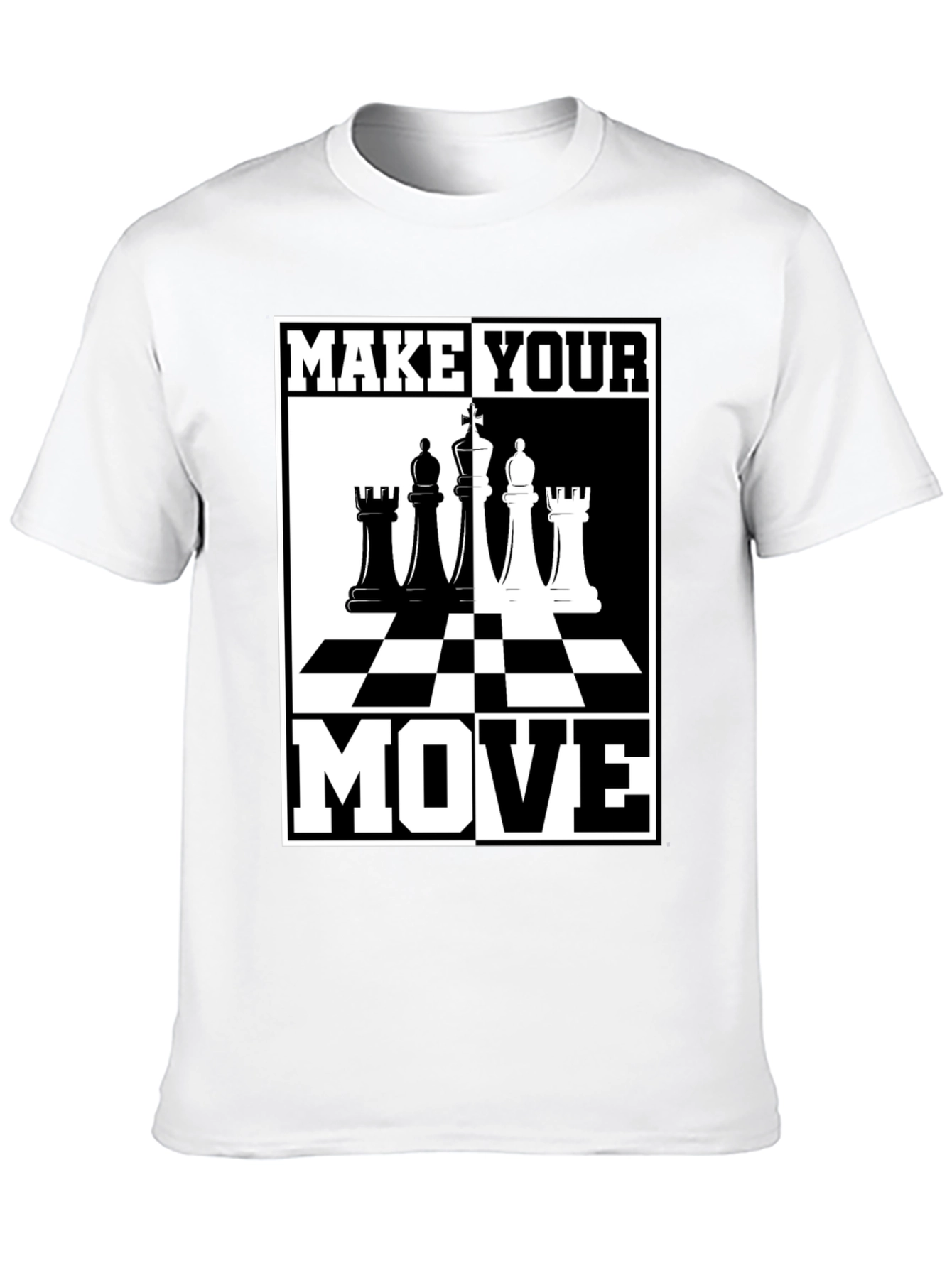 Make Your Move Chess Graphic T-Shirt