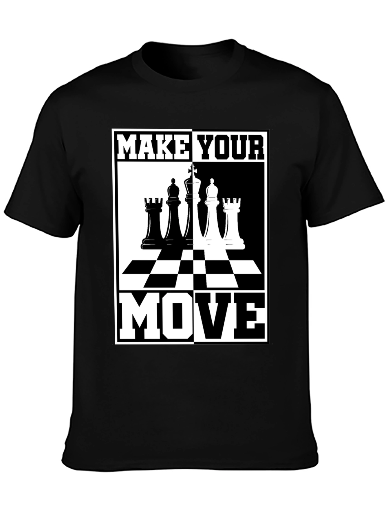 Make Your Move Chess Graphic T-Shirt