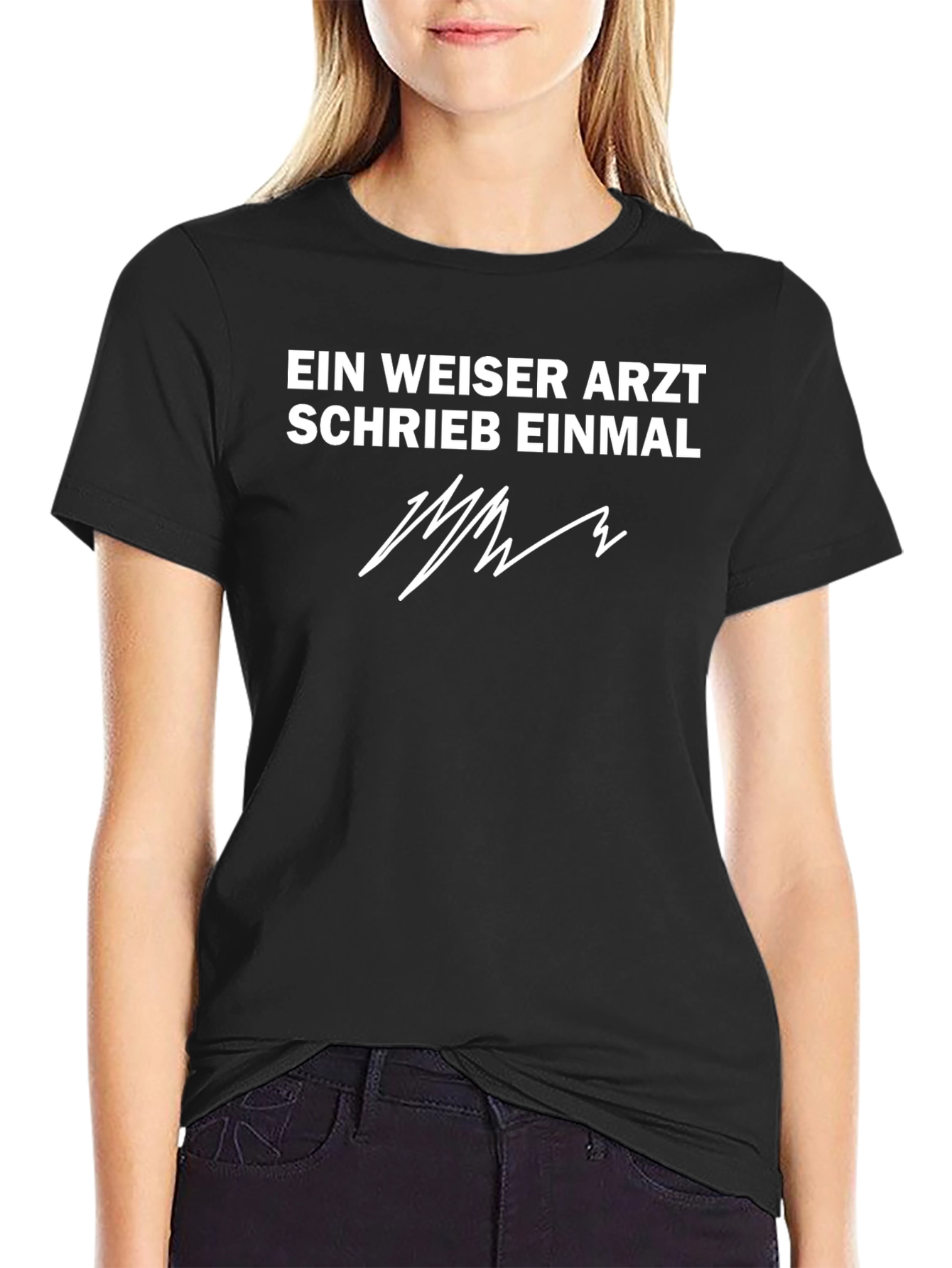Ein Weiser Arzt T-Shirt - Black