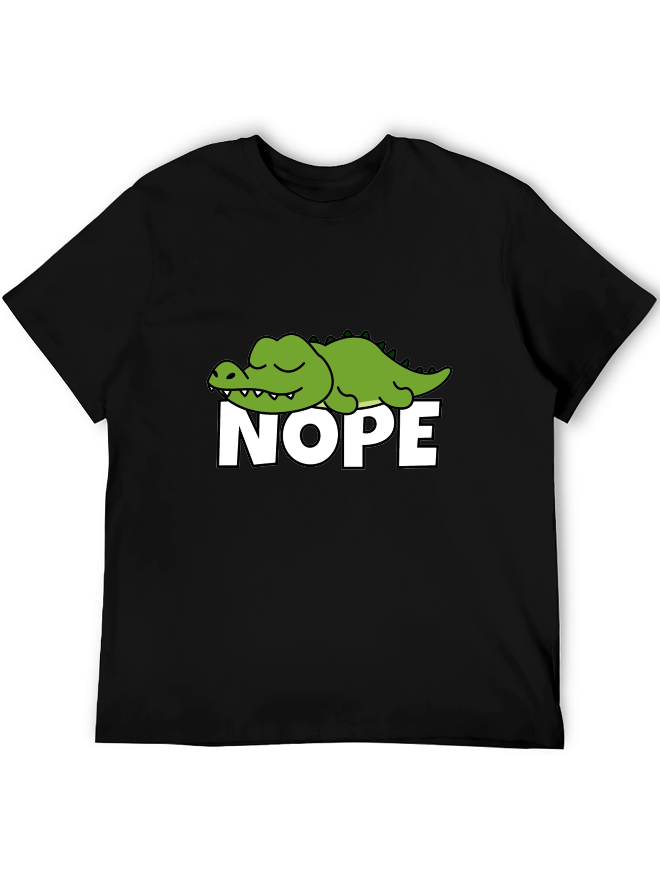 Nope Alligator Graphic Tee - Relaxed Fit