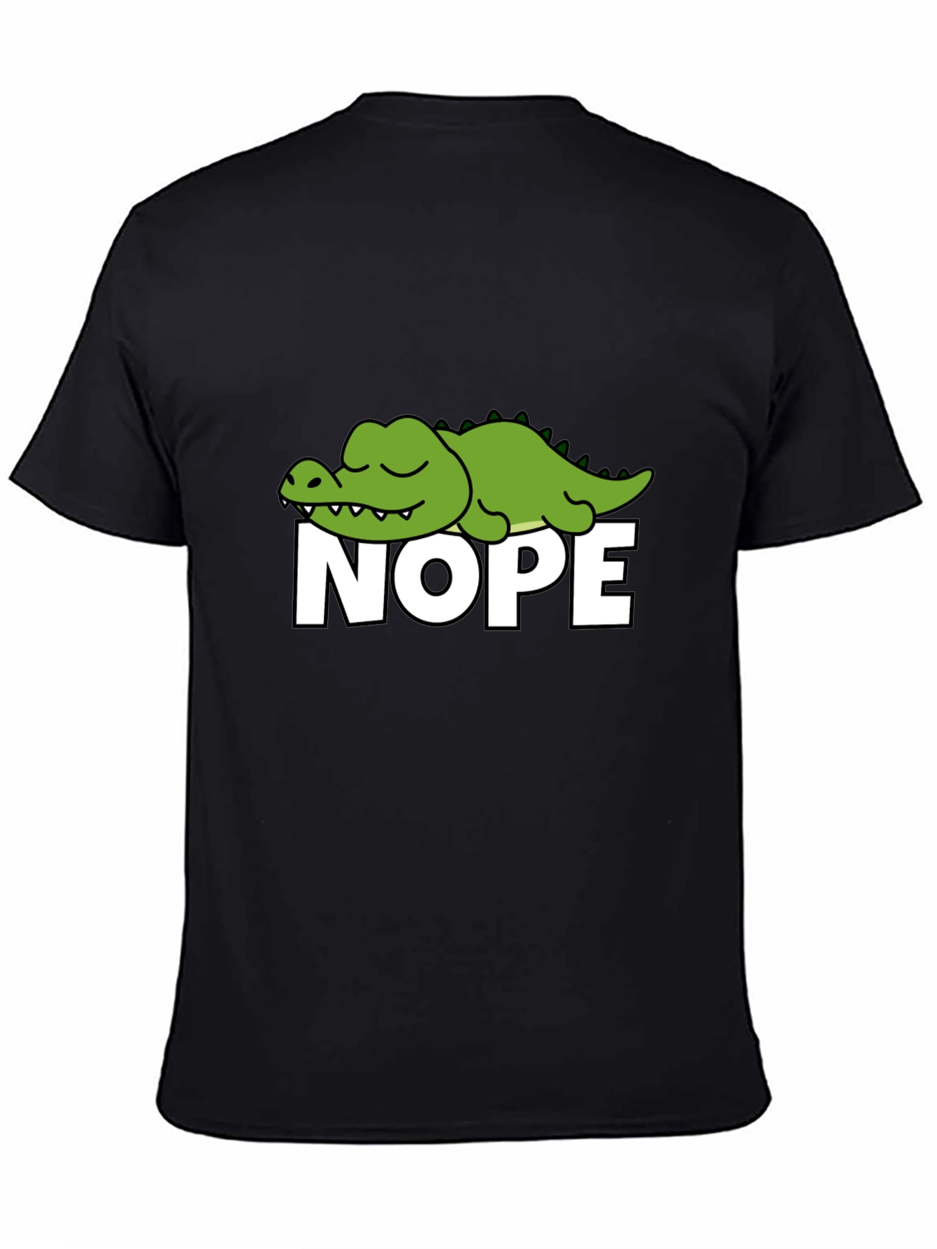 Nope Alligator Graphic Tee - Relaxed Fit