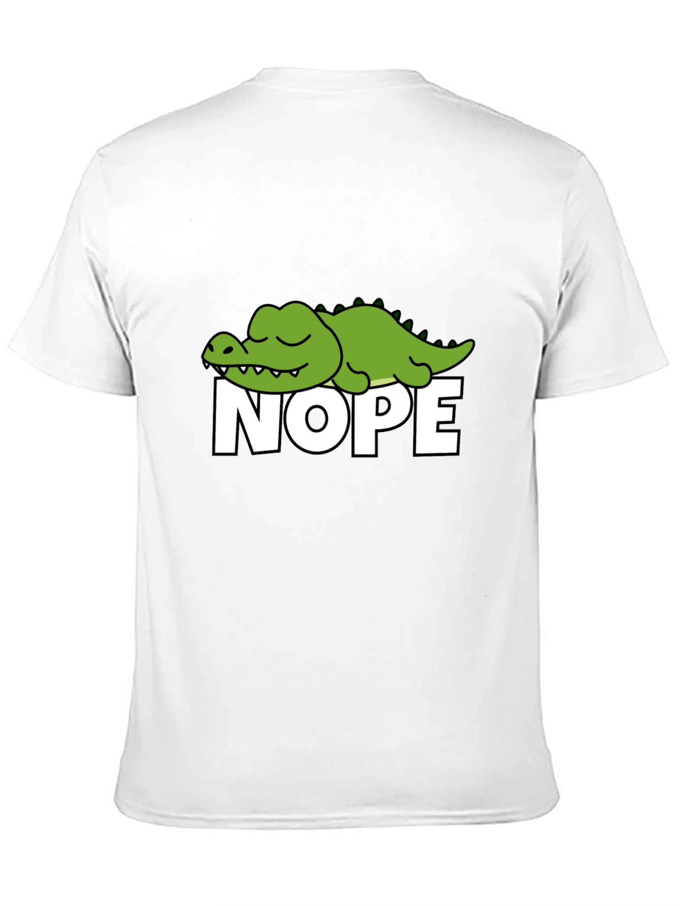Nope Alligator Graphic Tee - Relaxed Fit