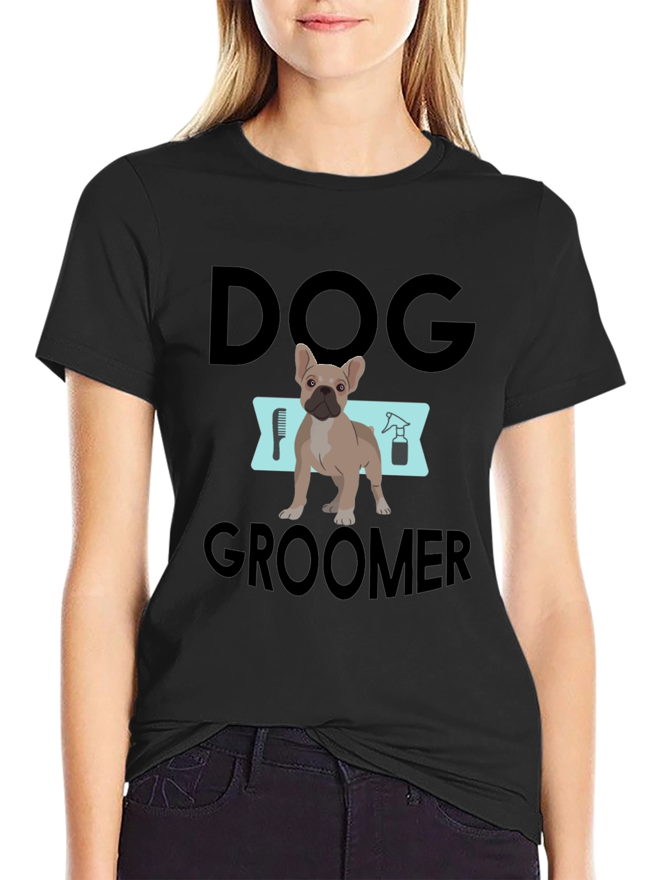 Dog Groomer T-Shirt - Cute Pet Grooming Apparel