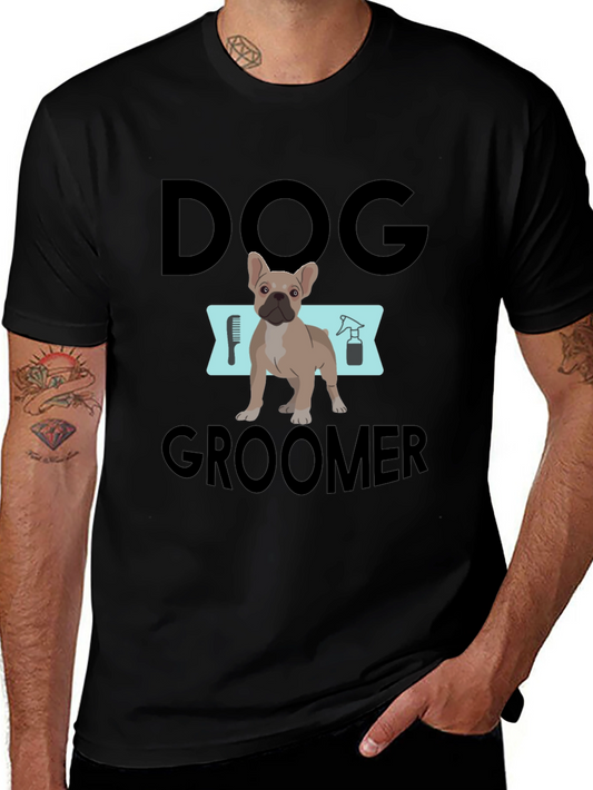 Dog Groomer T-Shirt - Cute Pet Grooming Apparel