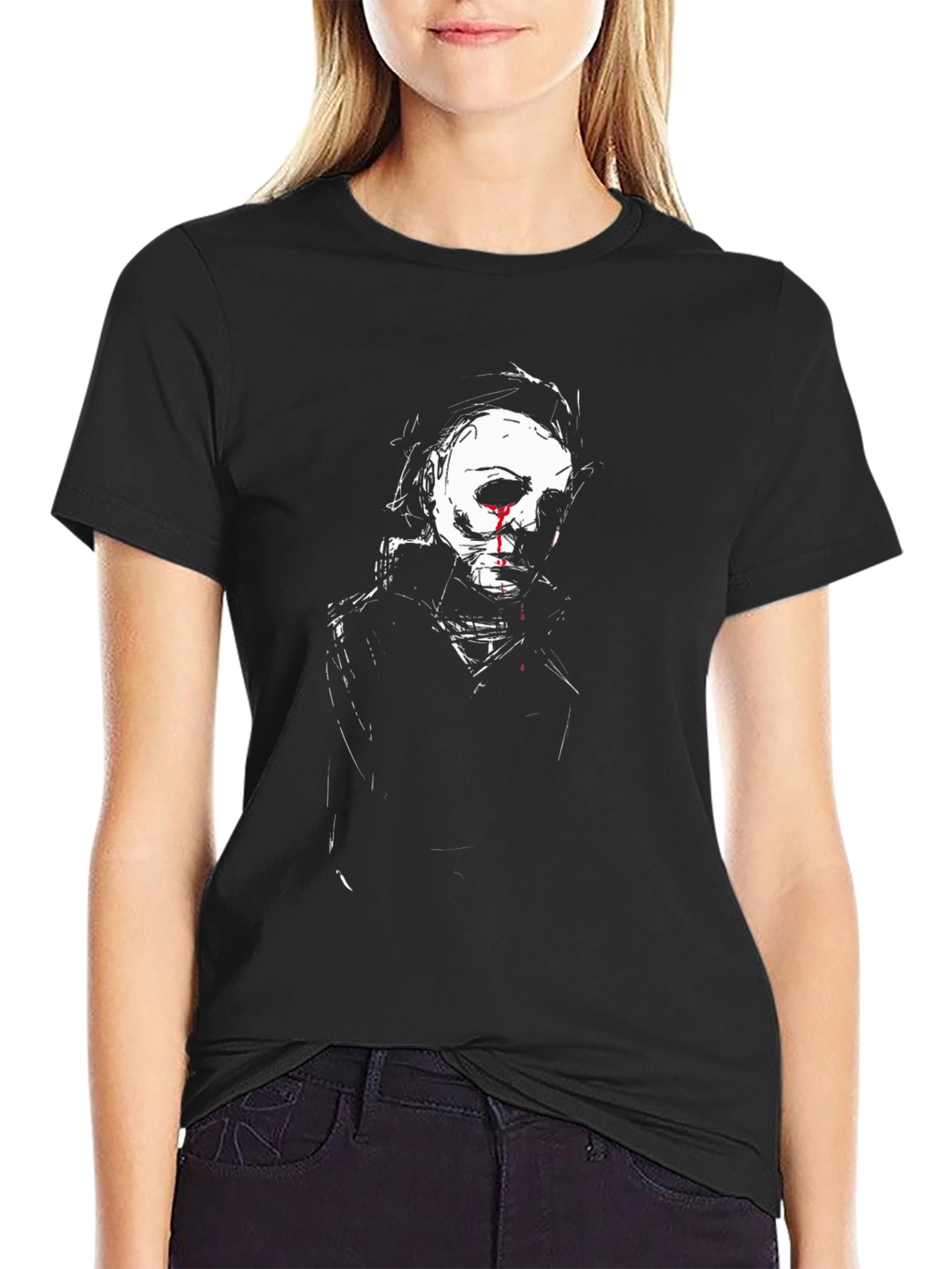 Halloween Michael Myers Graphic Tee