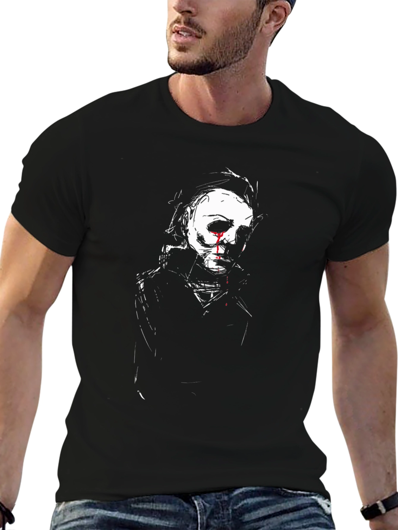 Halloween Michael Myers Graphic Tee