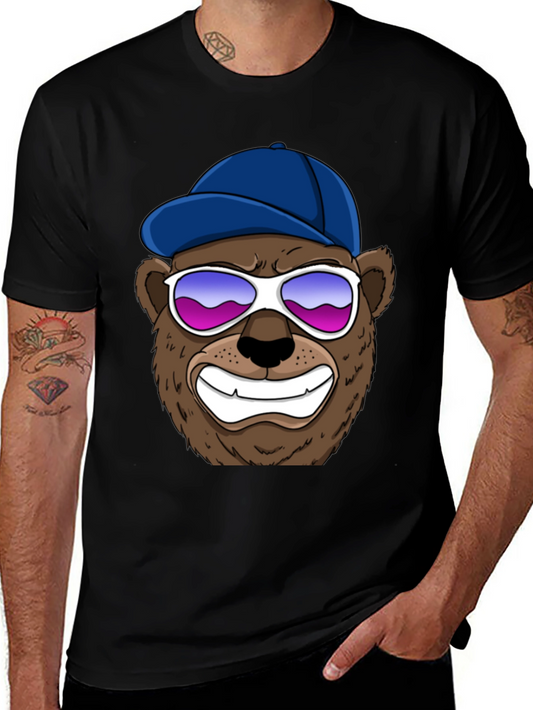 Cool Bear Graphic Tee - Black