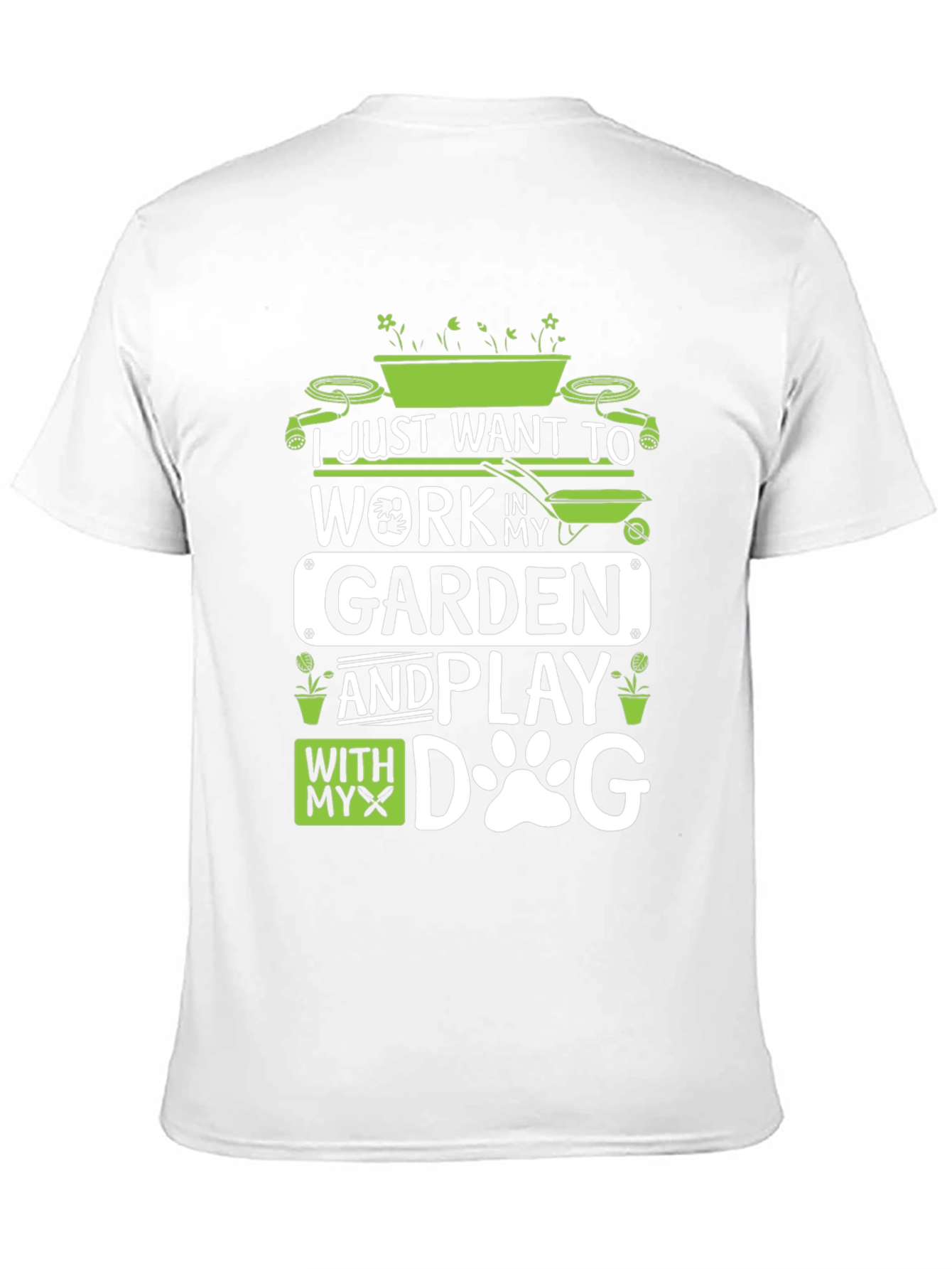 Gardening and Dog Lover T-Shirt