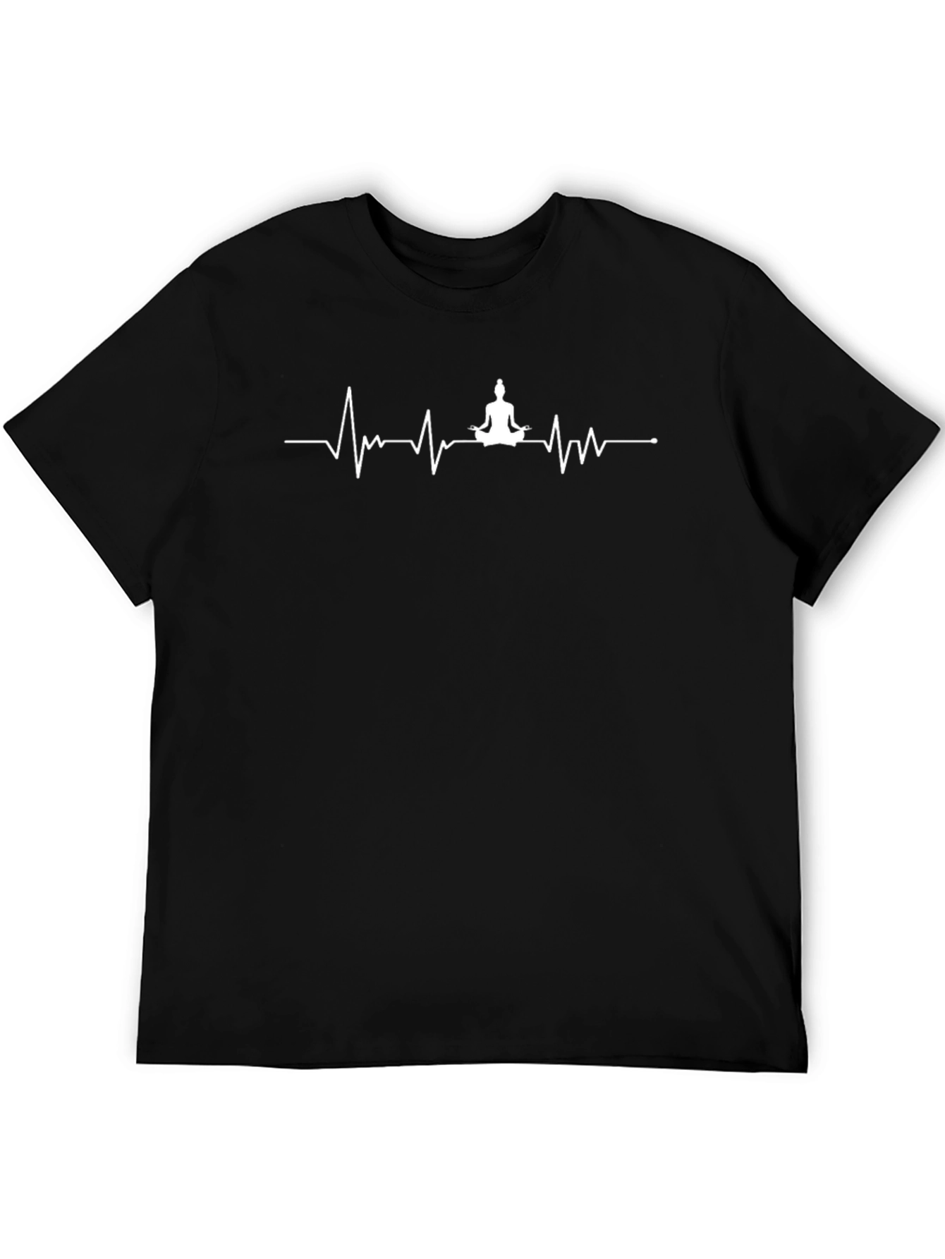 Zen Heartbeat Tee - Meditate in Style