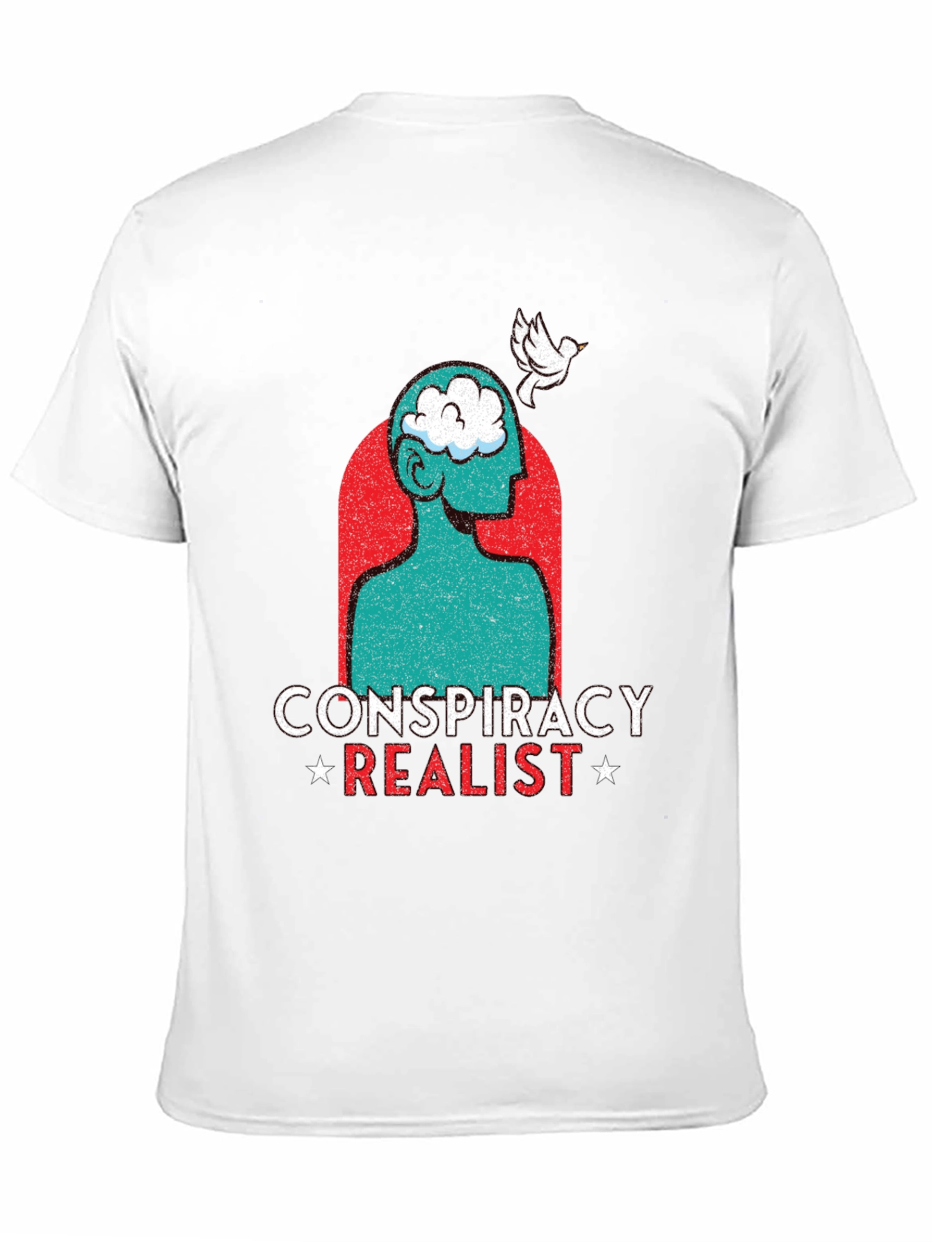Conspiracy Realist Graphic T-Shirt