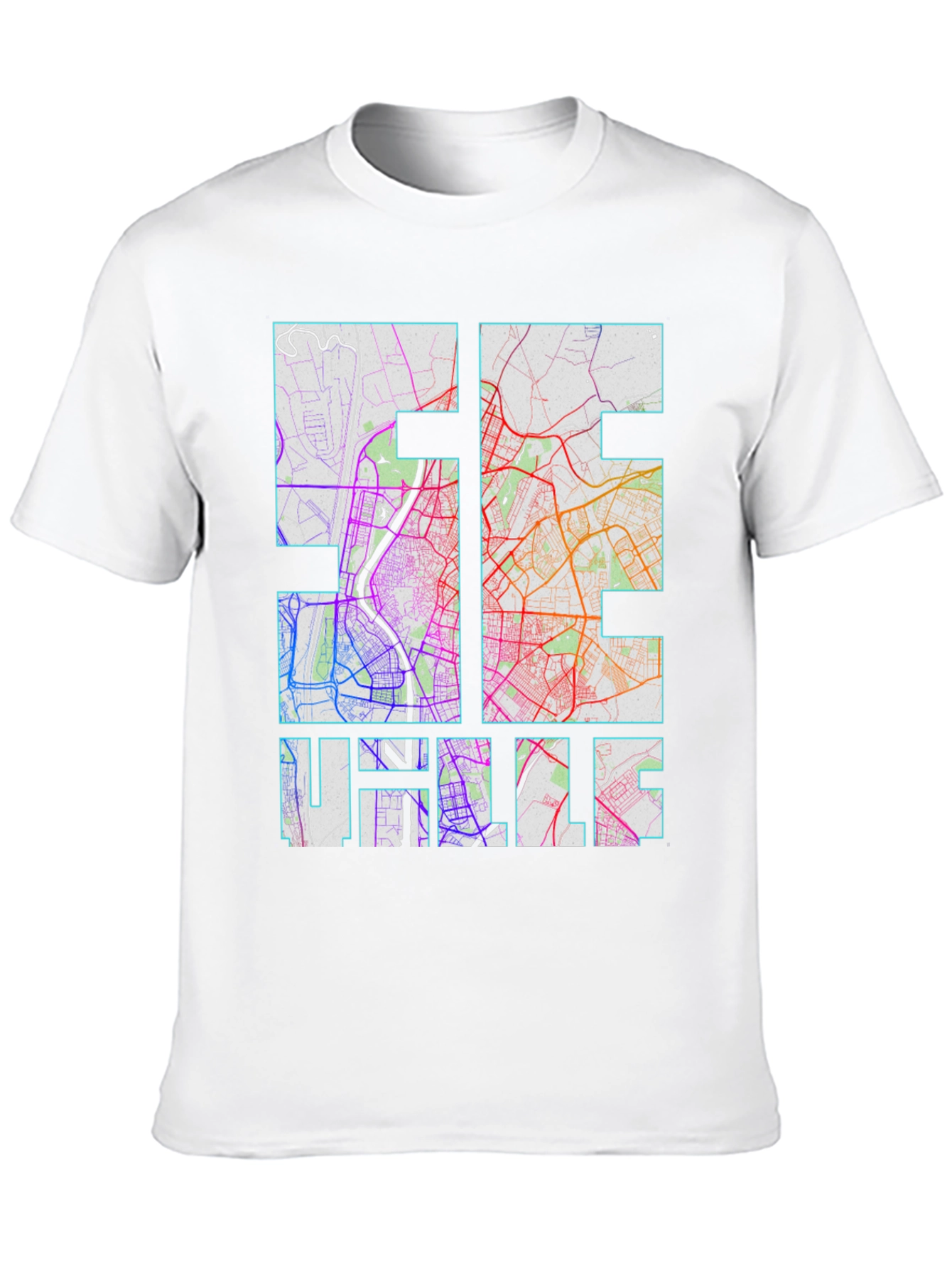 Halle Germany Map T-Shirt - Unique City Souvenir