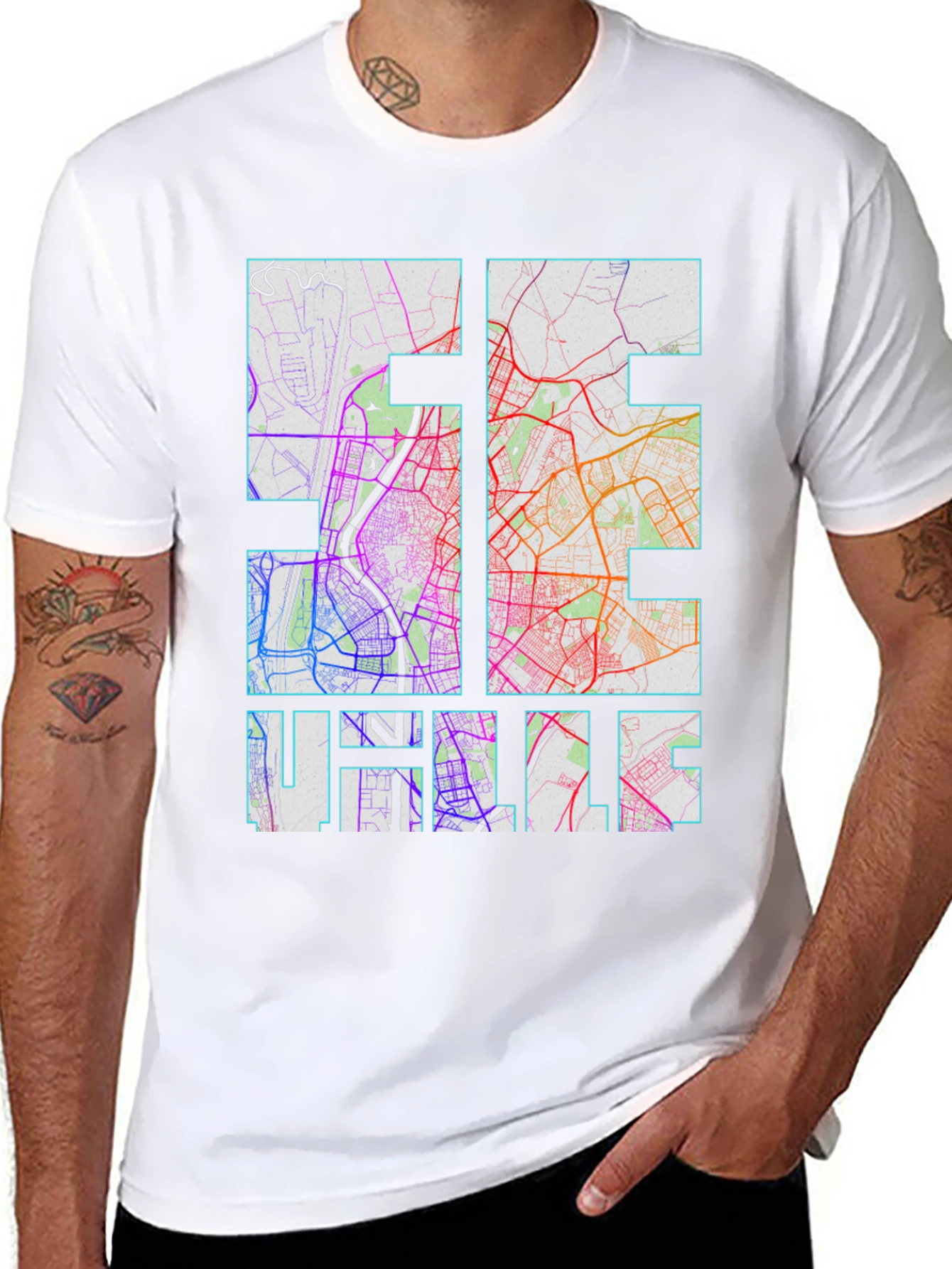 Halle Germany Map T-Shirt - Unique City Souvenir