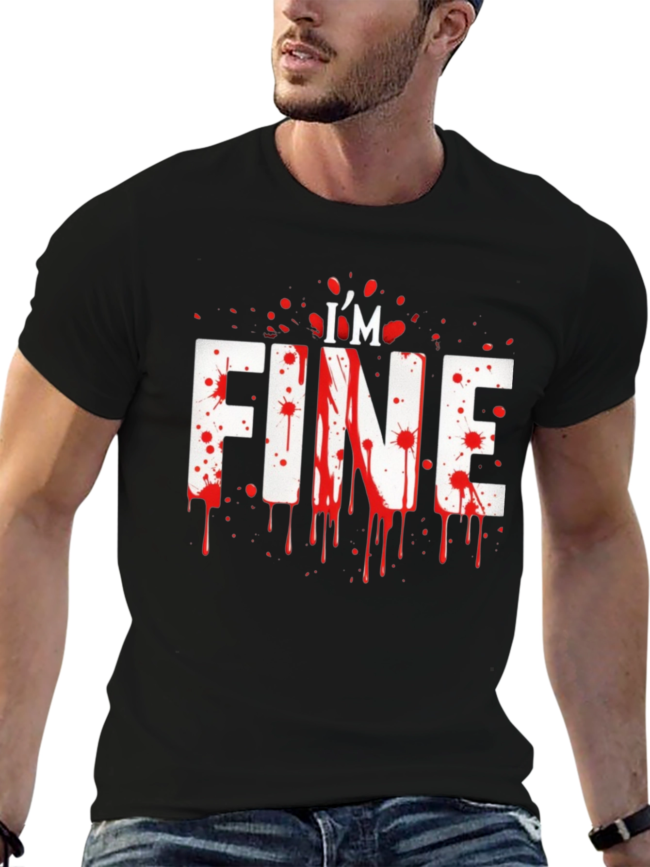 Im Fine Bloody Halloween T-Shirt