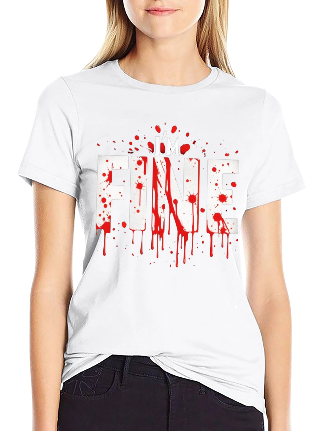 Im Fine Bloody Halloween T-Shirt