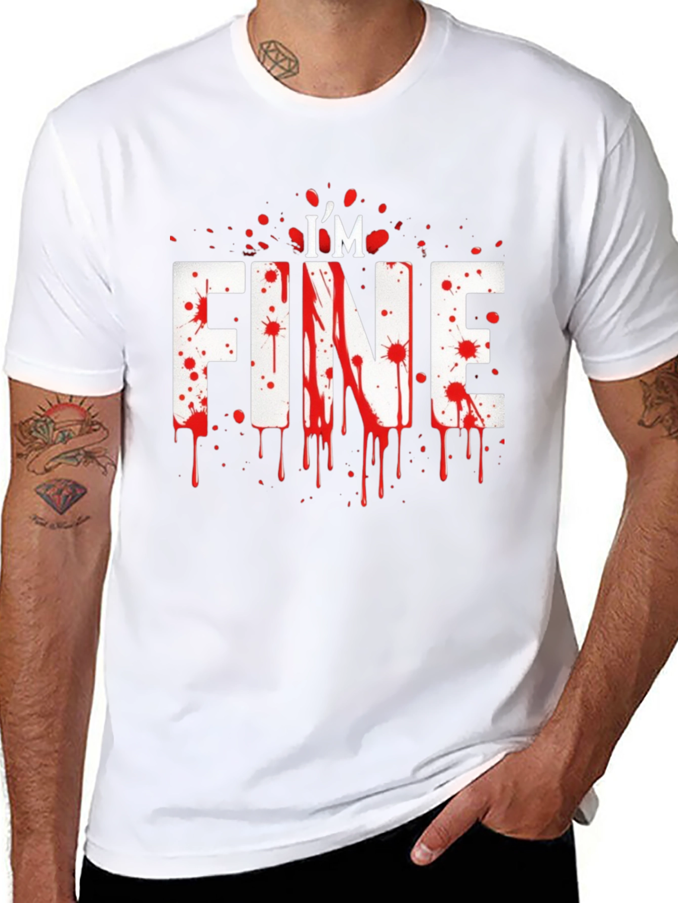 Im Fine Bloody Halloween T-Shirt