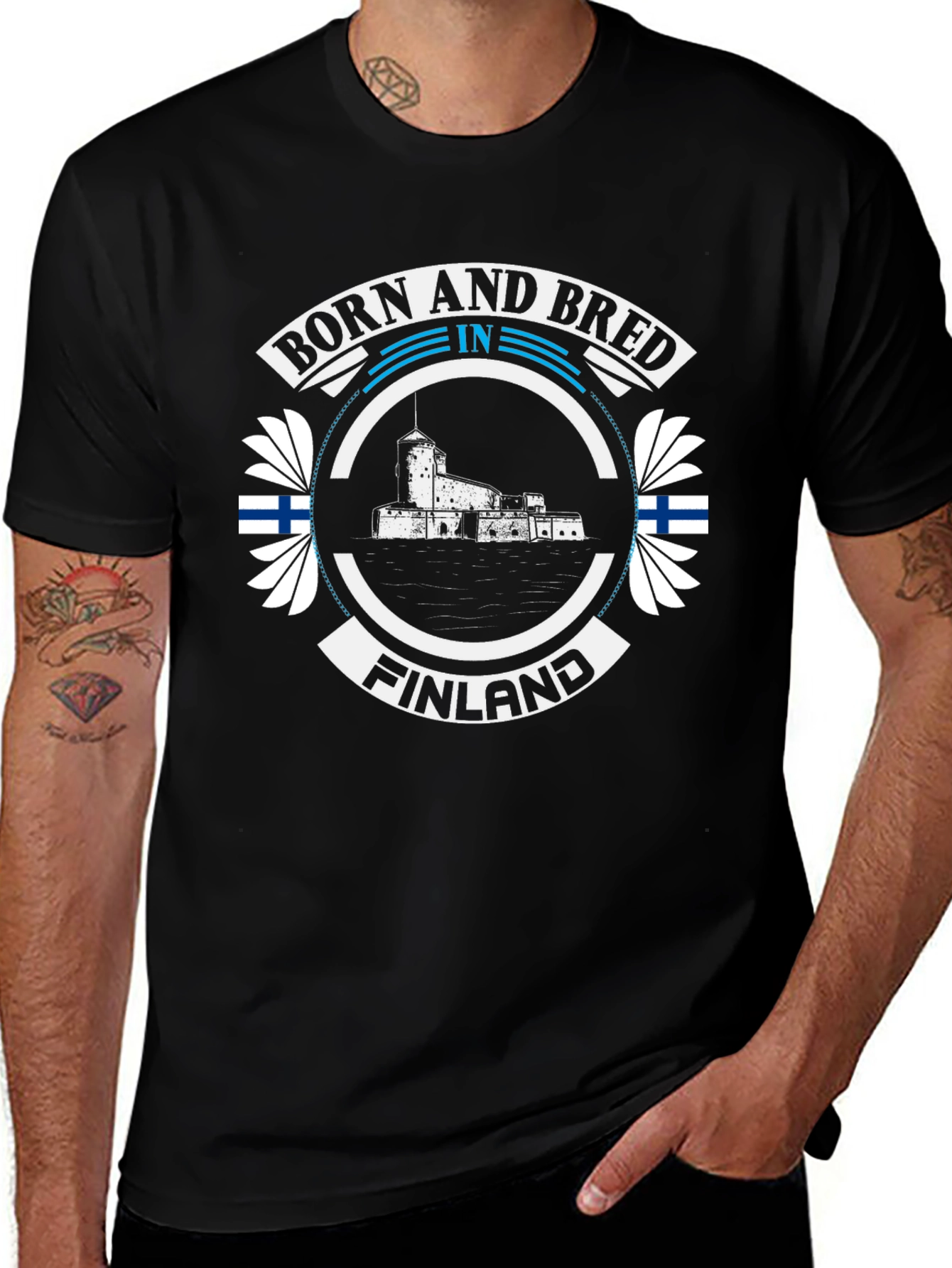 Finland Born and Bred T-Shirt