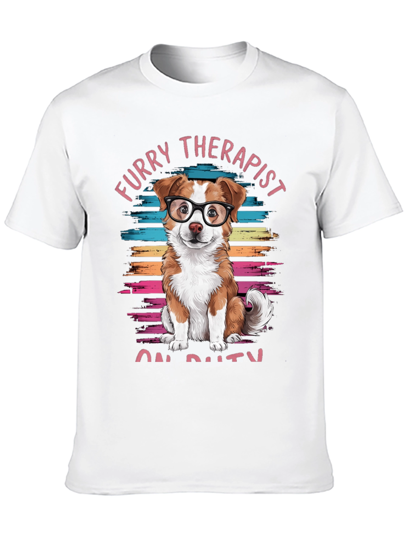 Furry Therapist On Duty Graphic Tee