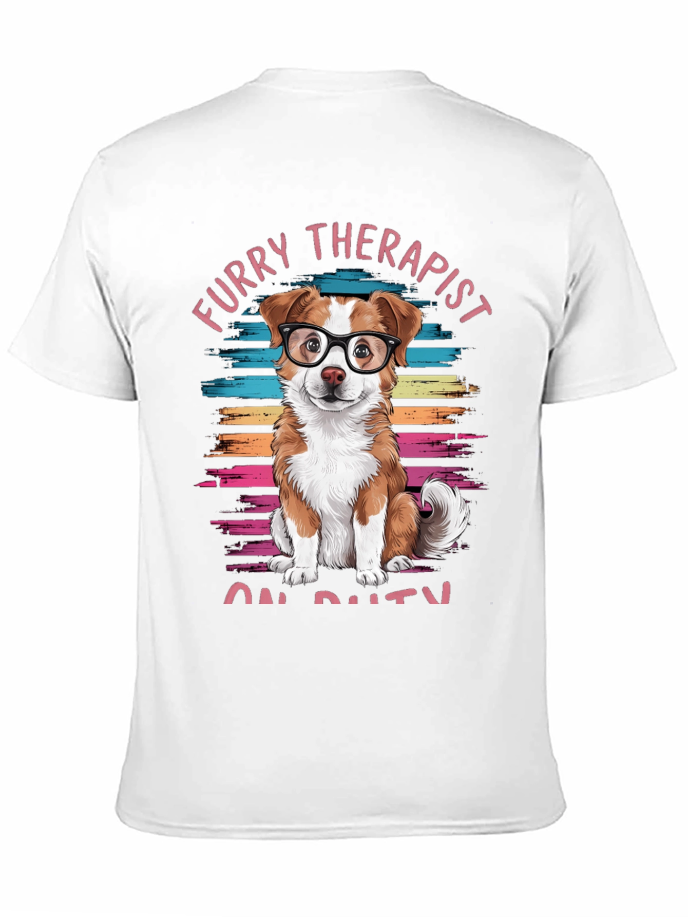 Furry Therapist On Duty Graphic Tee