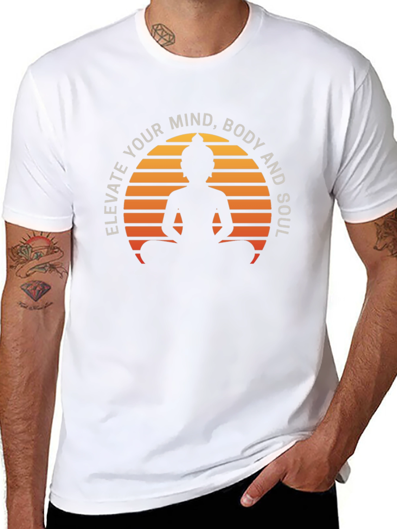 Elevate Mind Body and Soul T-Shirt
