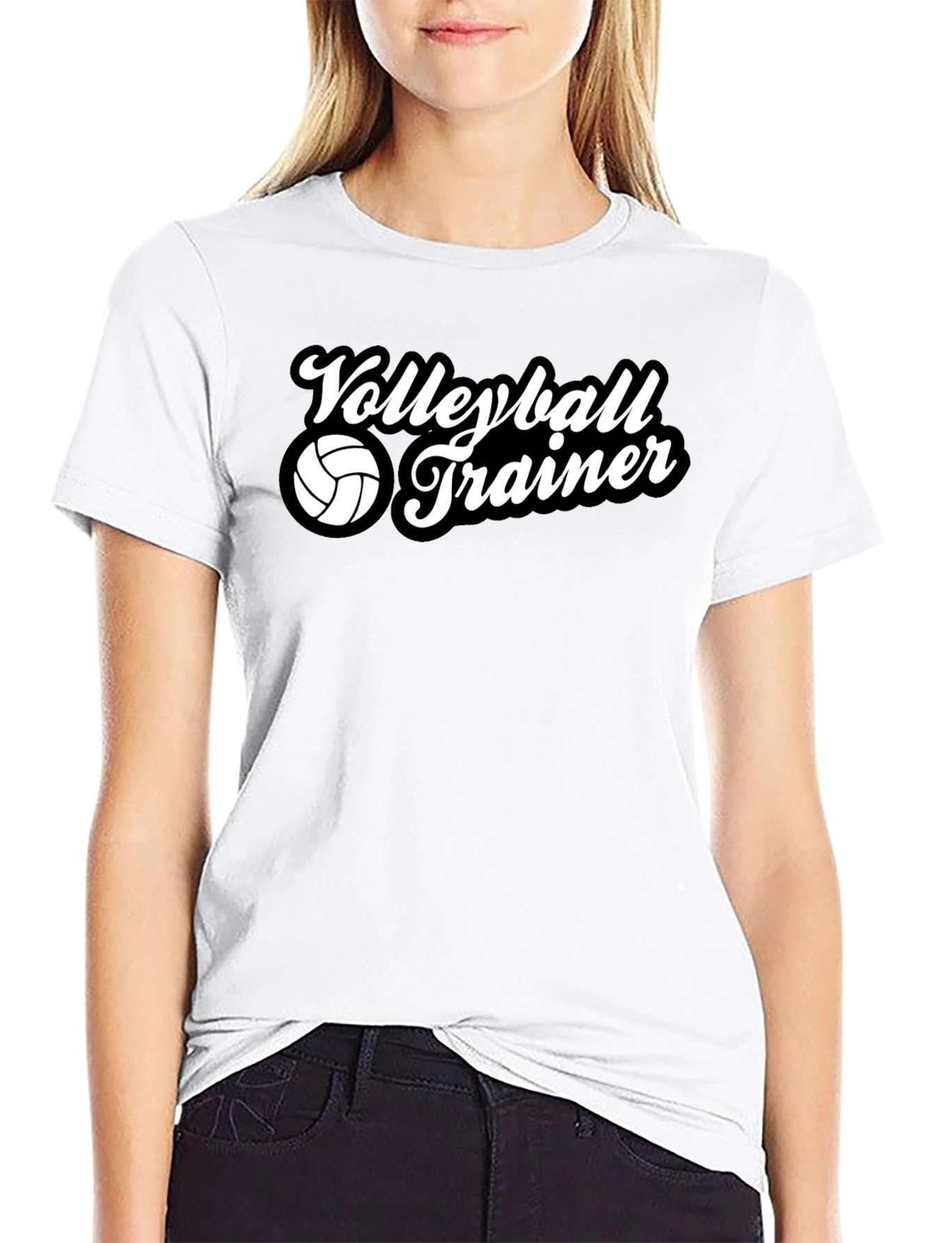 Volleyball Trainer Graphic T-Shirt