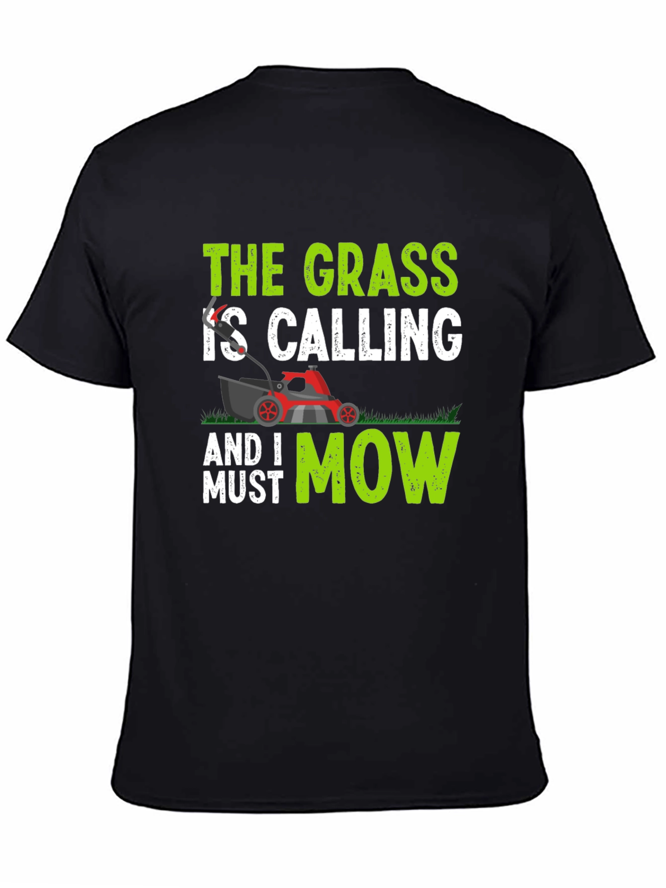 The Grass Is Calling T-Shirt - Lawn Mowing Tee