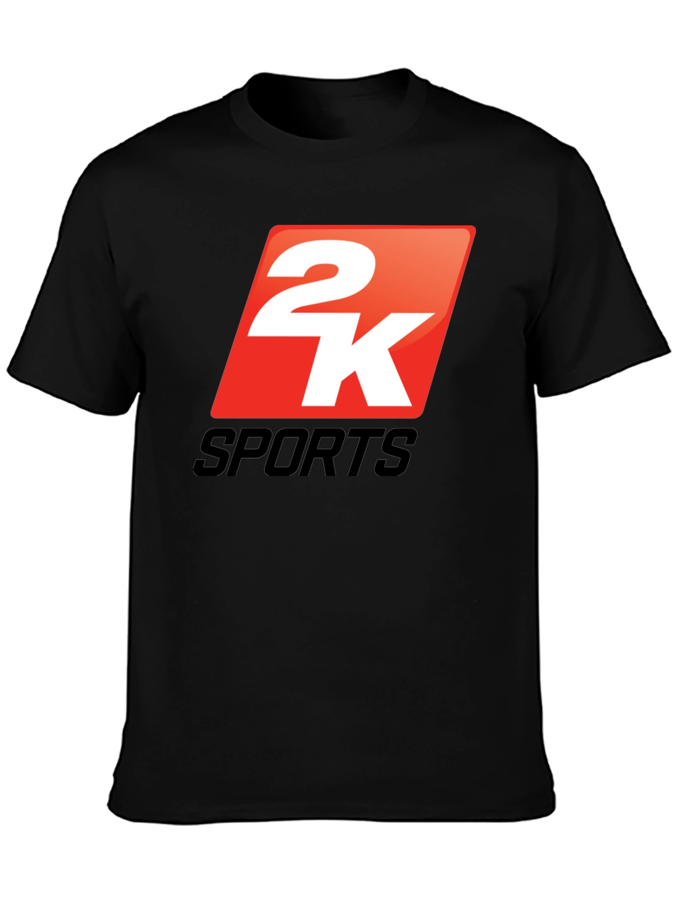 2K Sports Graphic Black T-Shirt