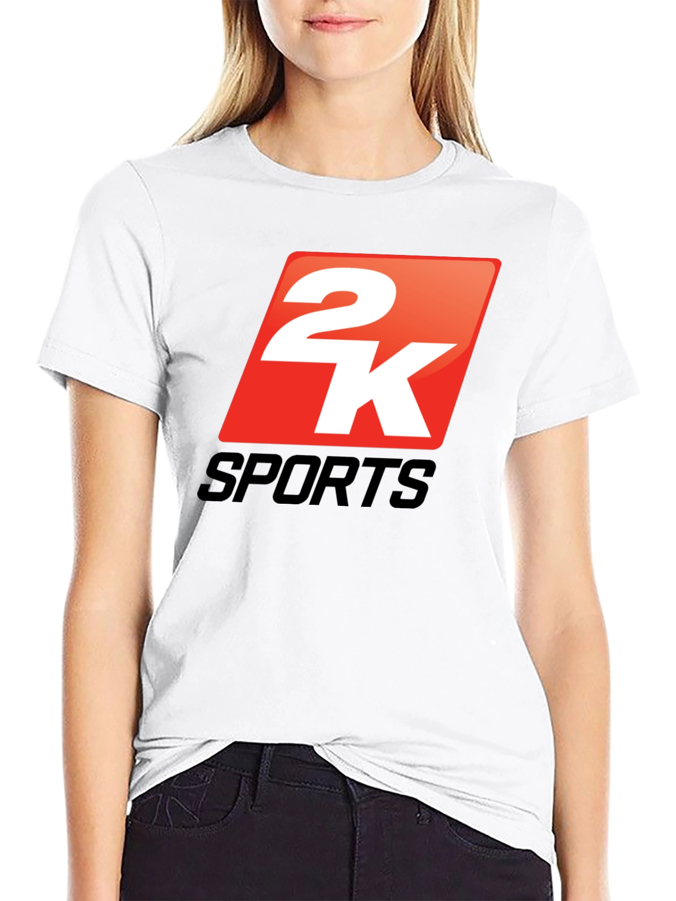 2K Sports Graphic Black T-Shirt
