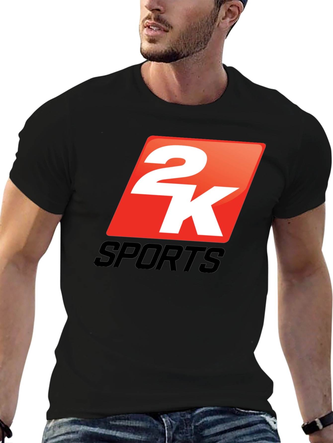2K Sports Graphic Black T-Shirt