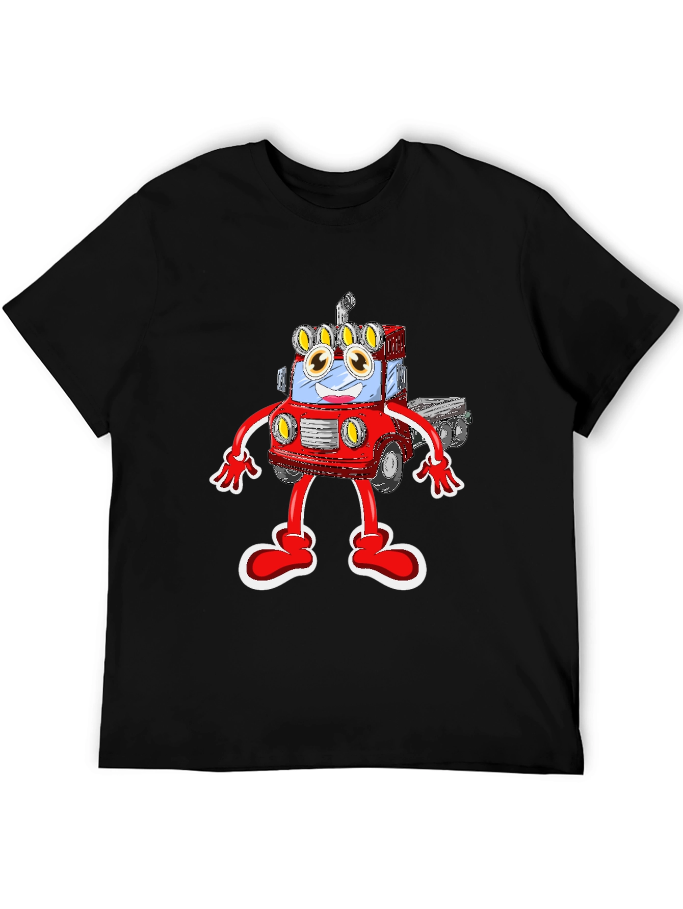 Cartoon Truck T-Shirt: Fun & Unique!