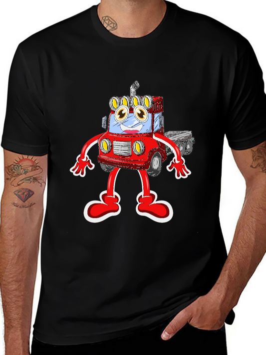 Cartoon Truck T-Shirt: Fun & Unique!