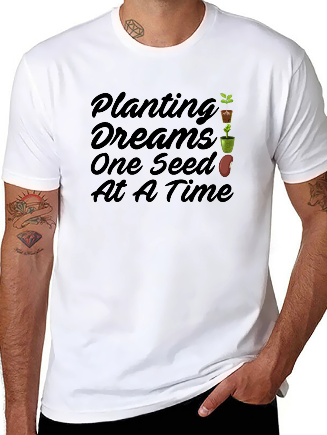 Planting Dreams Tee - One Seed At A Time