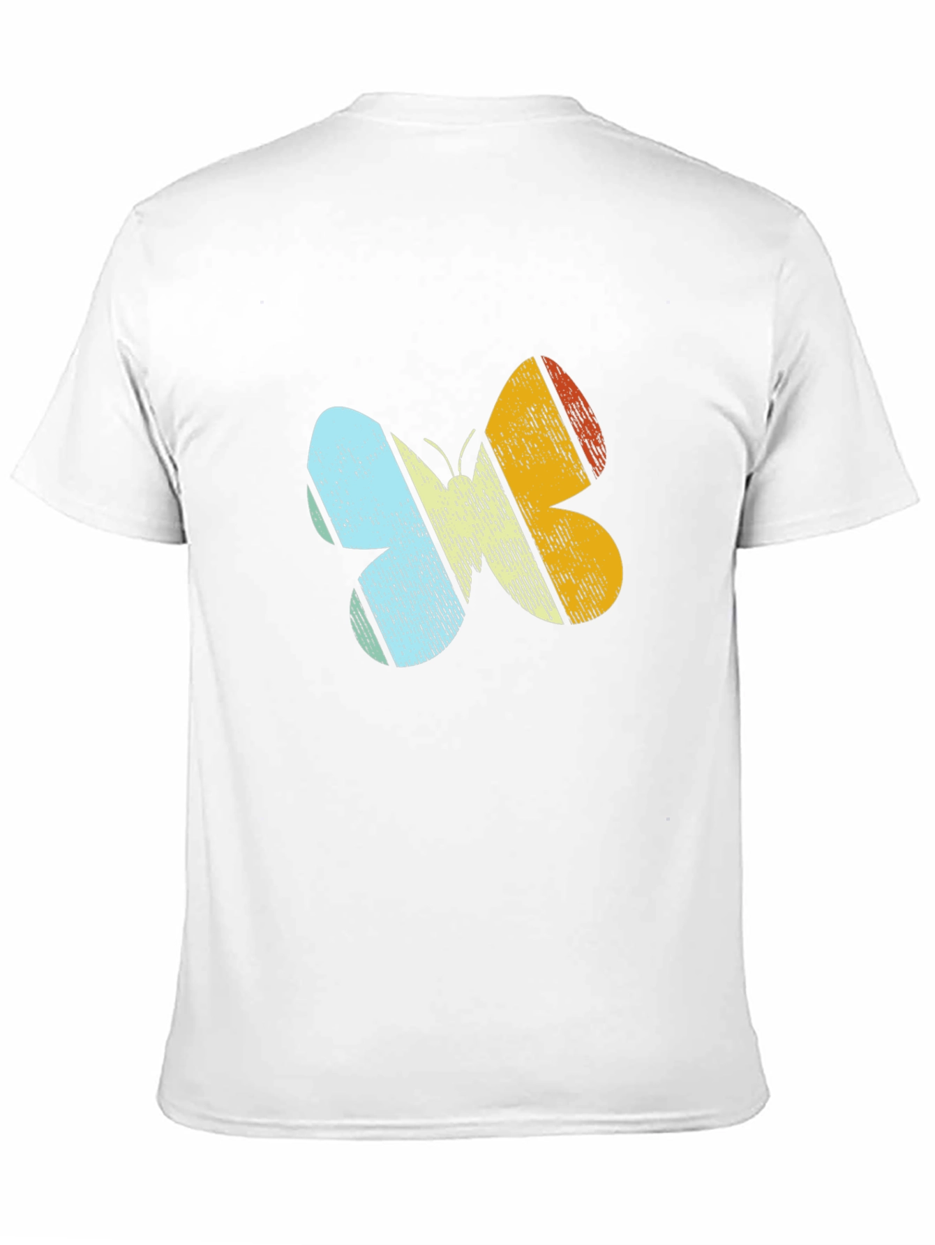 Retro Butterfly Graphic Tee - Stylish & Unique Design