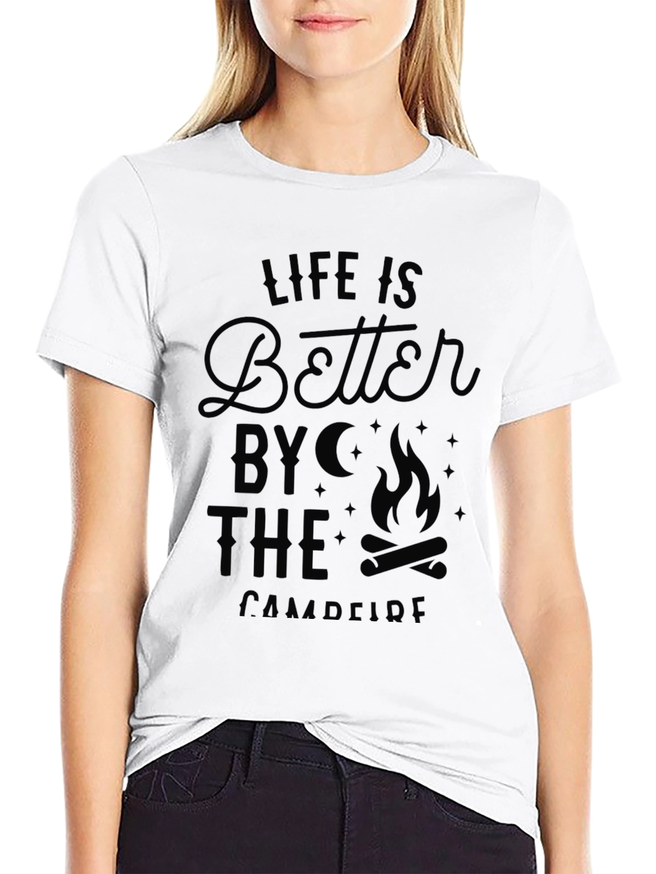 Life is Better by the Campfire Graphic T-Shirt