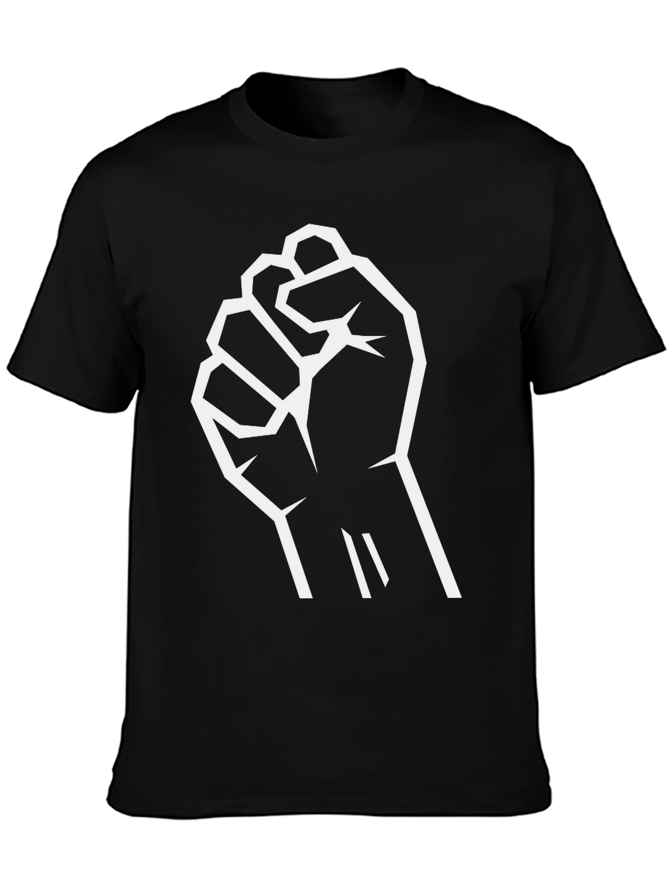 Black Power Fist Graphic T-Shirt