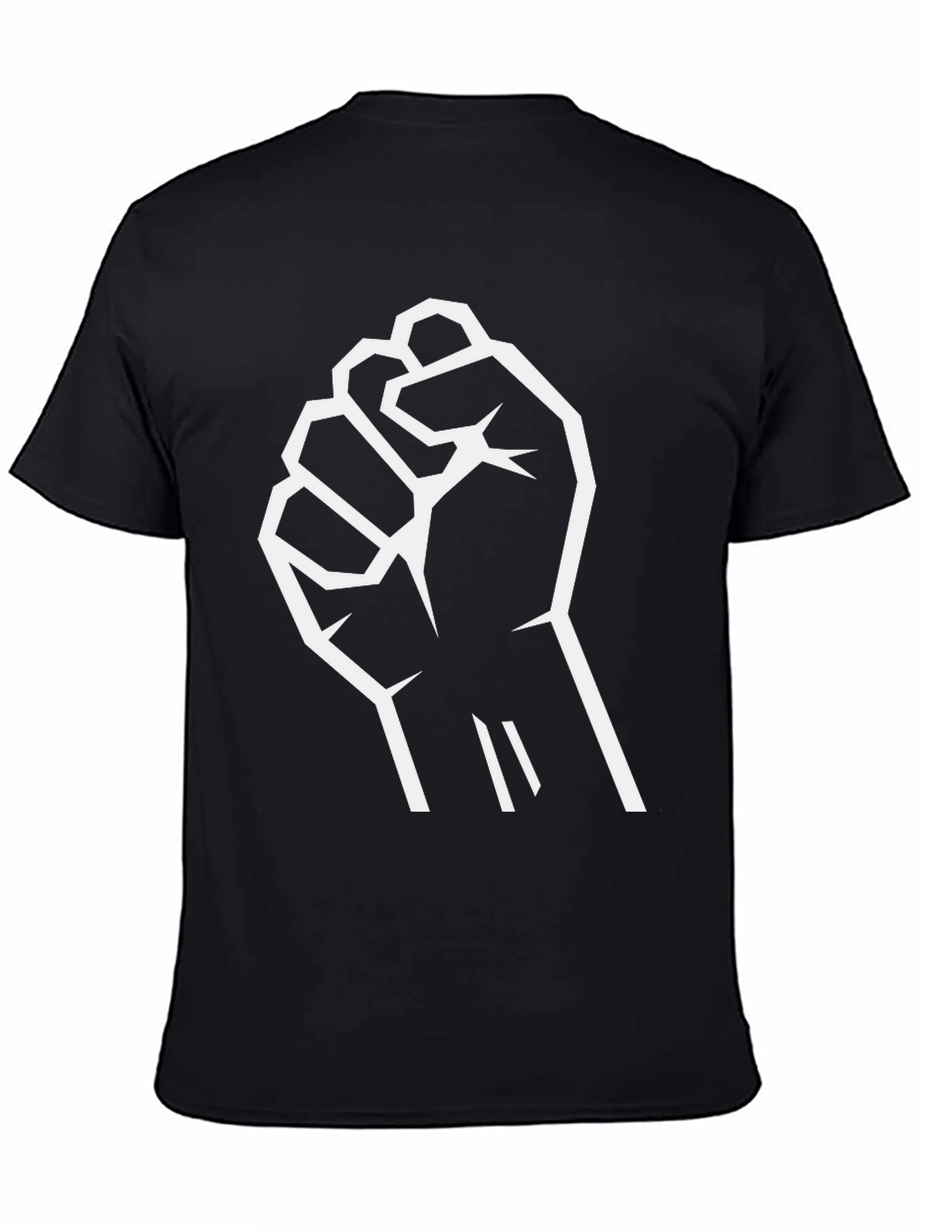 Black Power Fist Graphic T-Shirt