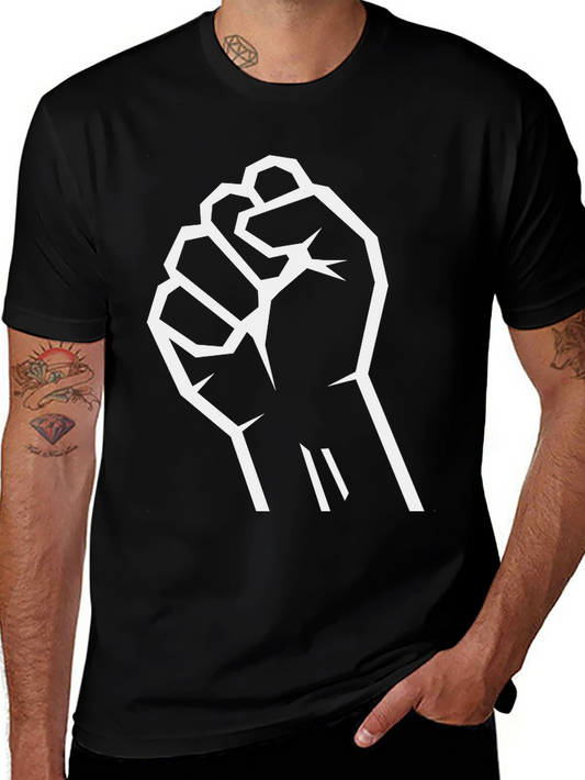 Black Power Fist Graphic T-Shirt