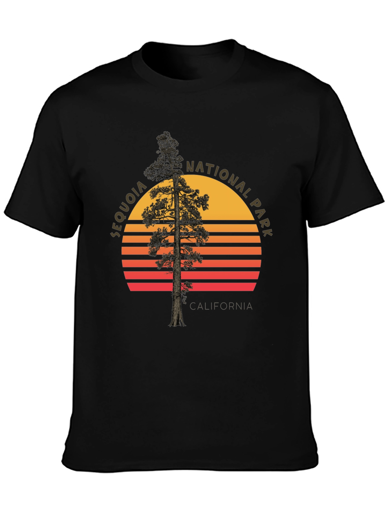 Sequoia National Park Retro T-Shirt