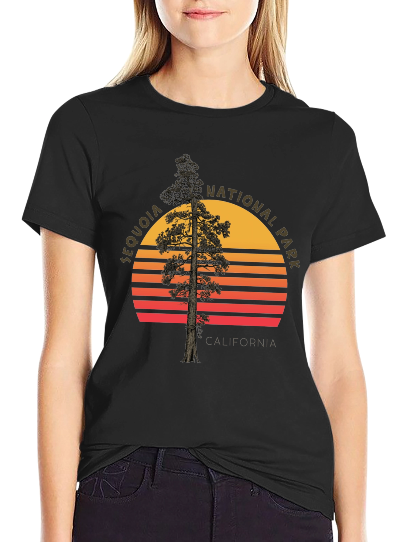 Sequoia National Park Retro T-Shirt