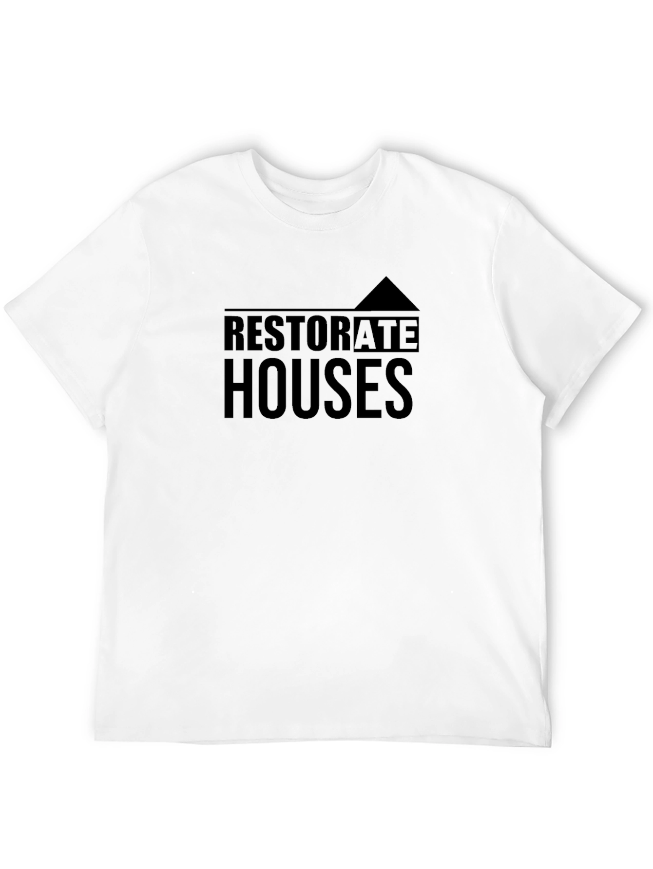 Restore Houses T-Shirt Graphic Tee